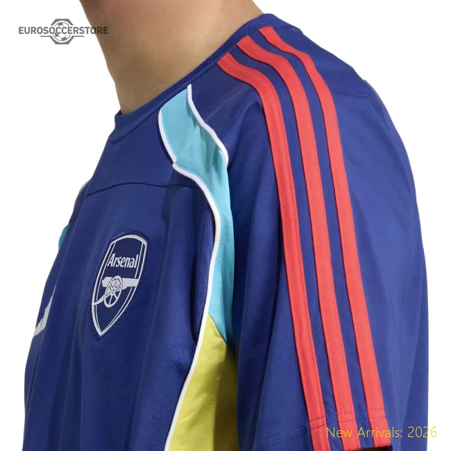 Authentic 2025-2026 Arsenal Ubp Tee (victory Blue) - Premium Quality