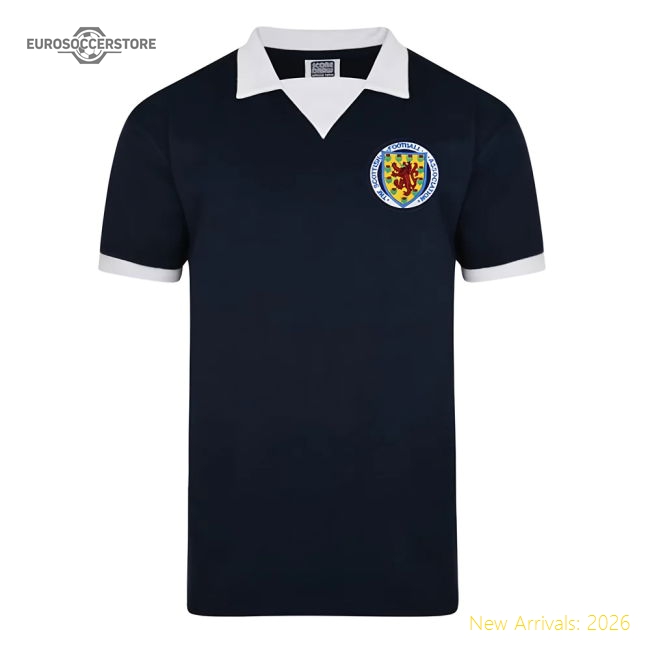 Genuine Score Draw Scotland 1974 World Cup Finals Retro Football Shirt