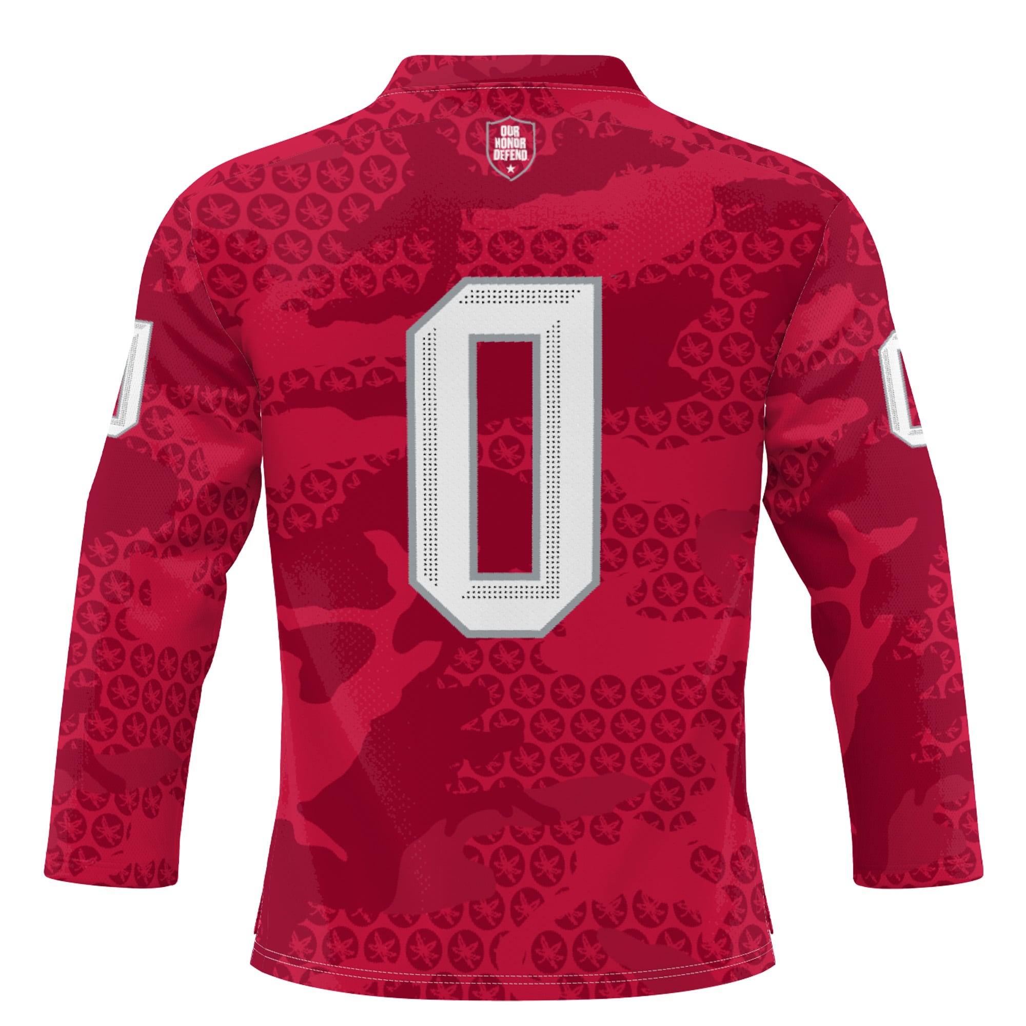 [NJP] Ohio State Buckeyes GameDay Greats Ice Hockey Jersey - Scarlet