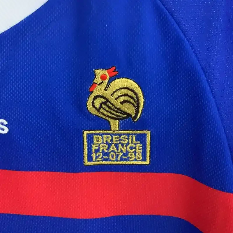 Cheap 1998 Long Sleeve France Jersey retro kit
