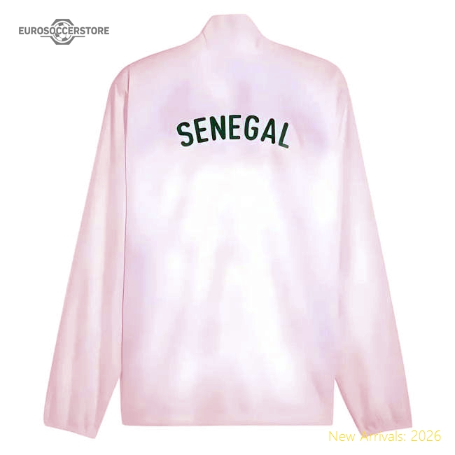Outstanding 2024-2025 Teranga Lions Prematch Woven Jacket (white)