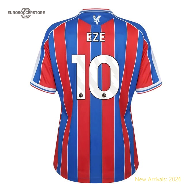 S Crystal Palace Female 2025 Home Jersey Shirt Football Fan Game Day Football Fan Gear