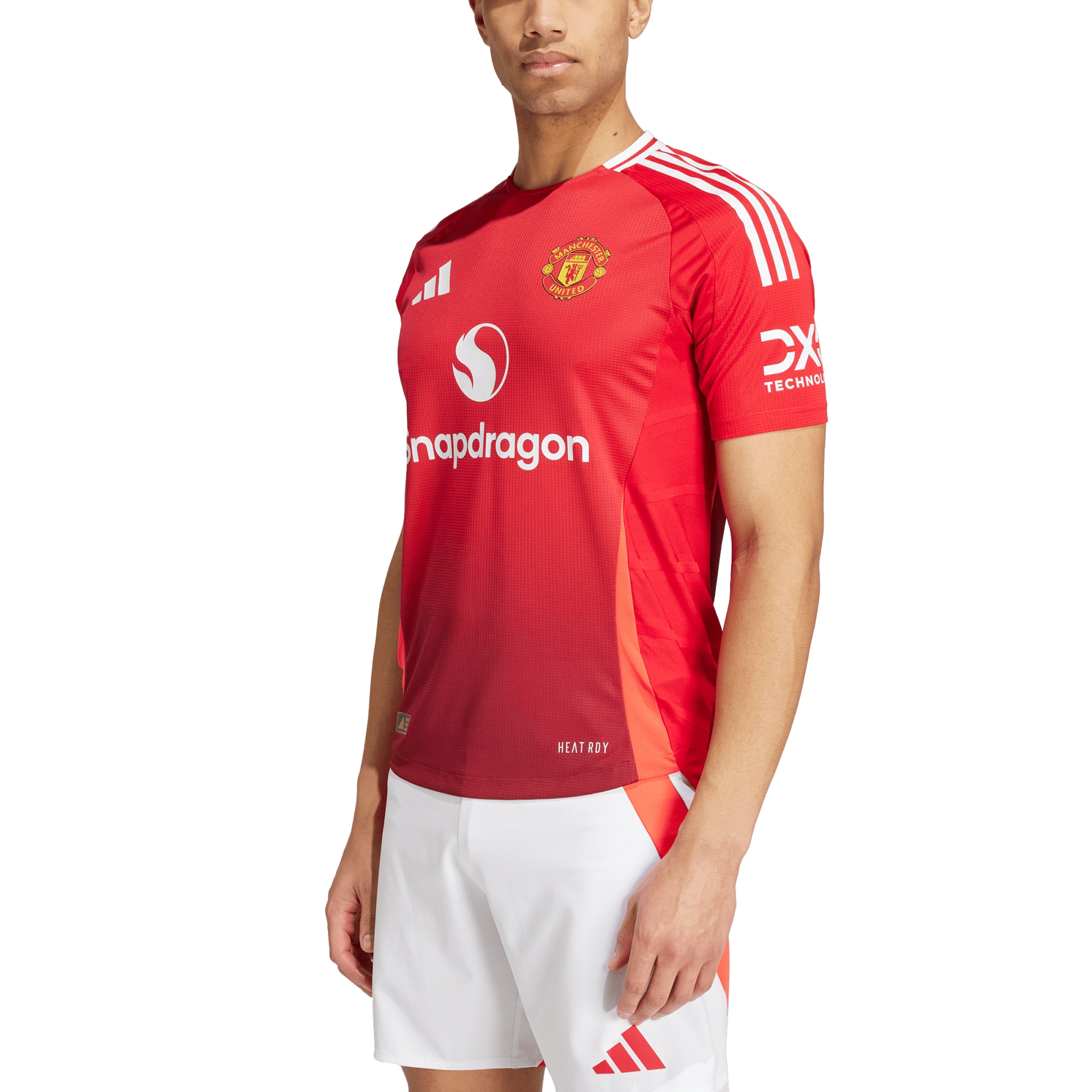 [SJH] Manchester United 2024/25 Home Authentic Patch Jersey - Red
