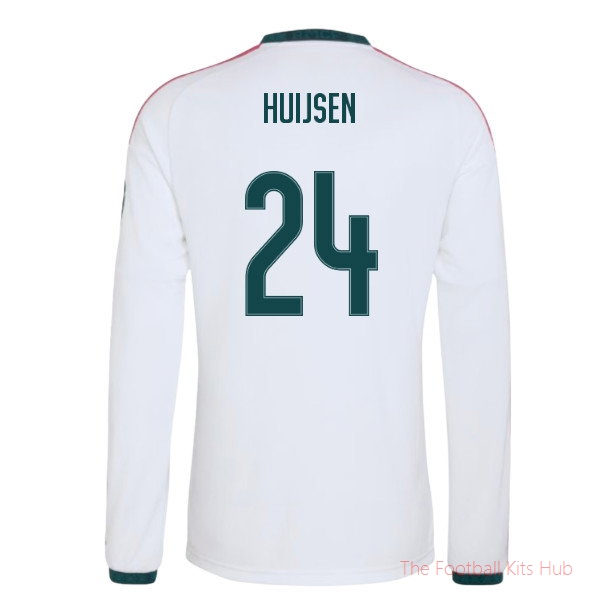 Real Madrid 2026-2027 Long Sleeve Home Shirt (Huijsen 24)