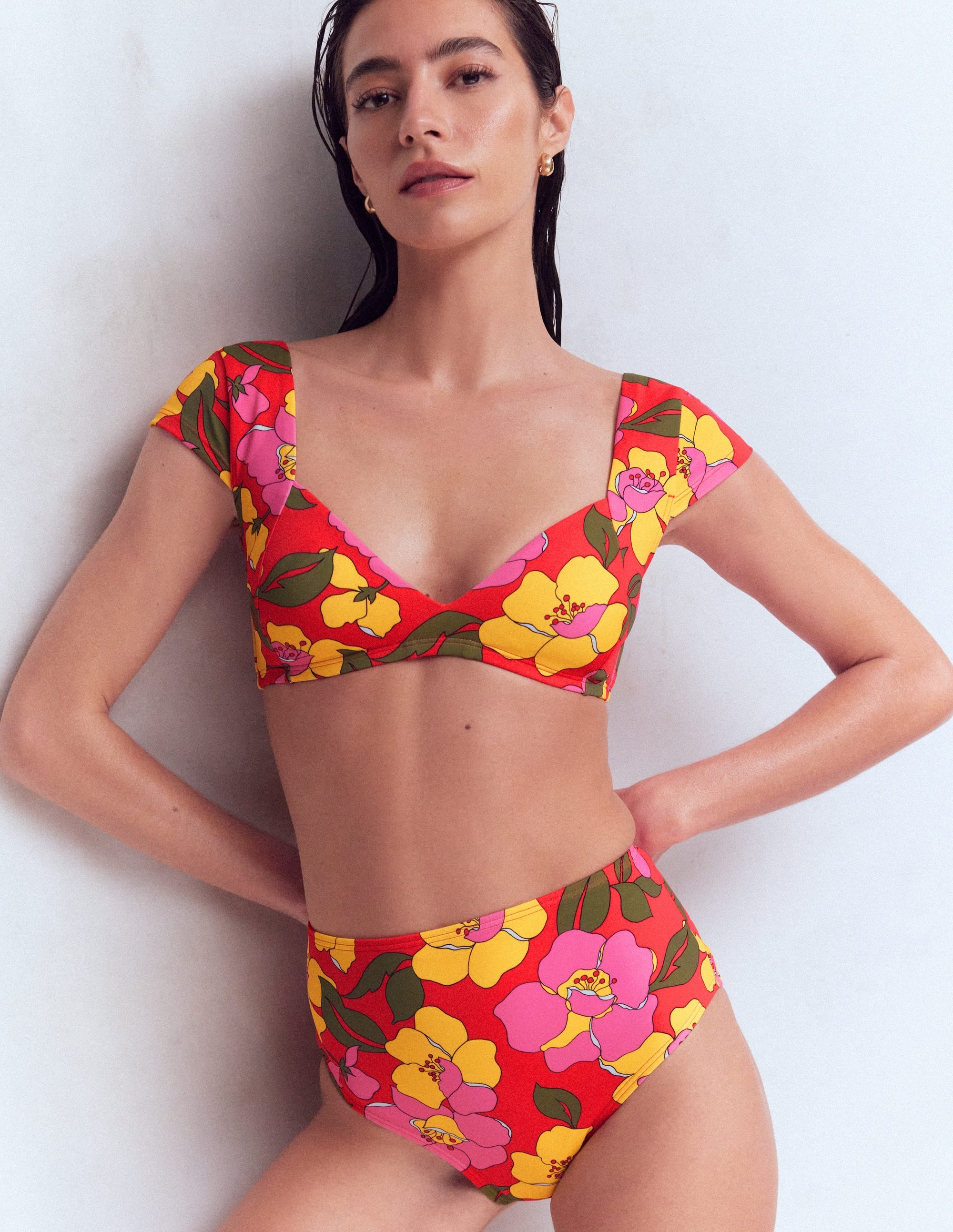High Waisted Bikini Bottoms