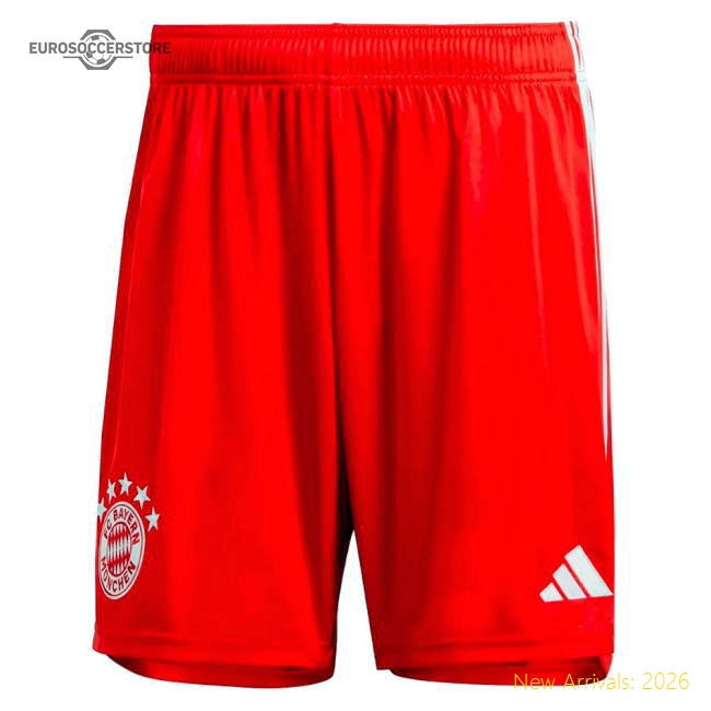 2023-2024 Bayern Munich Home Shorts (red) - Fantastic Value