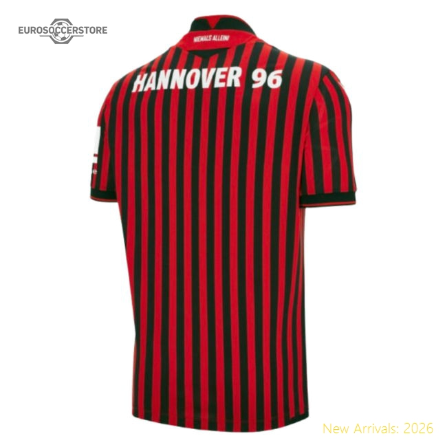 Top-Quality Official 2025-2026 Hannover 96 Home Shirt