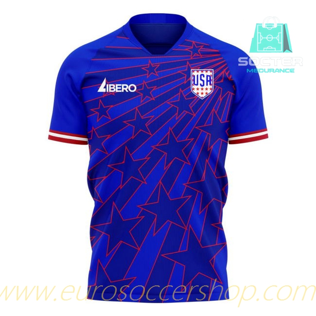 2025-26 Collection USA Away Jersey Libero Collection (BEASLEY 7)