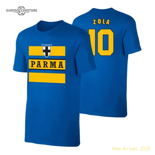 Genuine Popular Parma Retro T-Shirt Zola - Blue