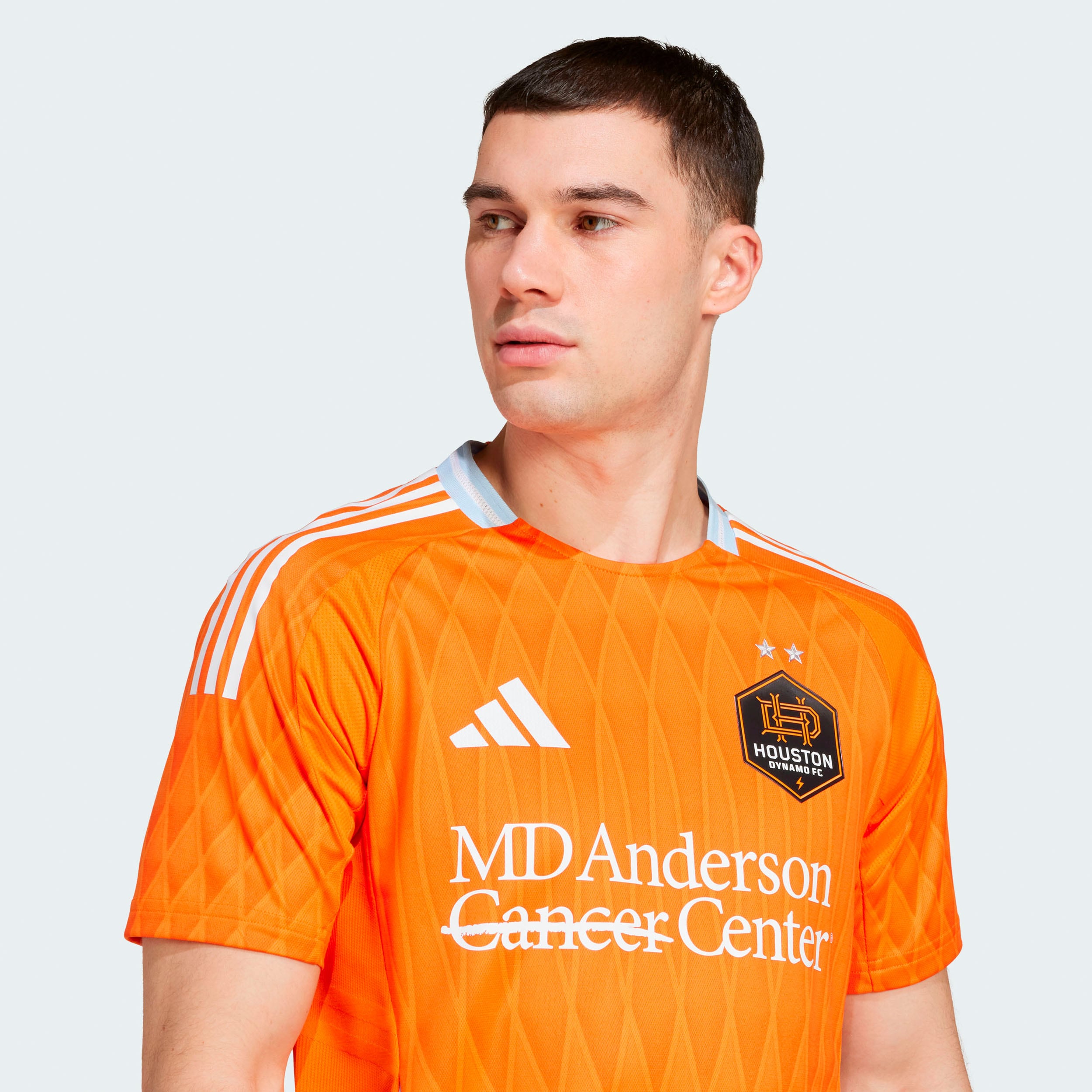 [SJH] Houston Dynamo FC 2025 Season 20 On-Field Authentic Jersey - Orange