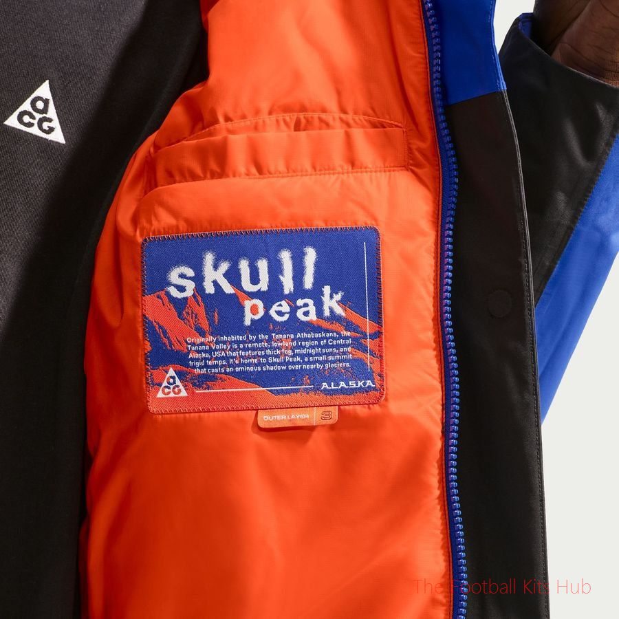 Inter Milan X ACG Jacket Storm-FIT Skull Peak 4th - Hyper Blue/Black/Safety Orange