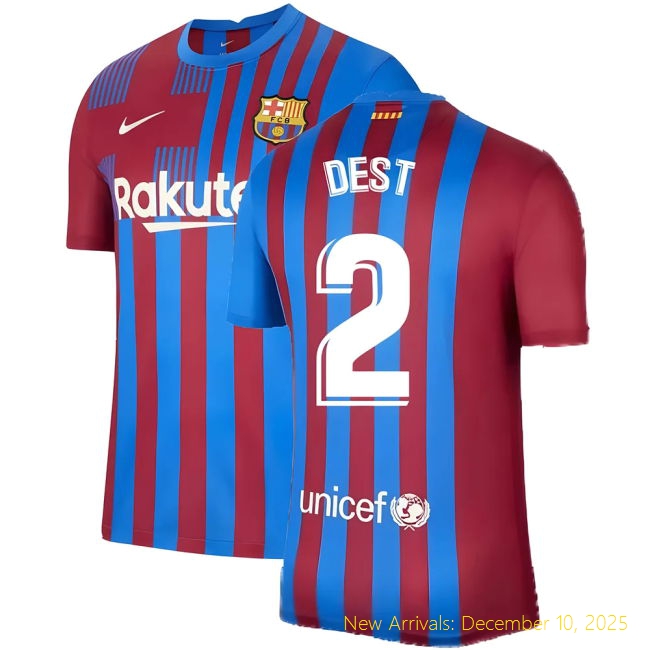 2021-2022 Barcelona Barca Premium Quality Home Shirt (DEST 2)