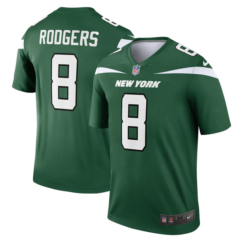None Aaron Rodgers NY Jets Classic Affordable Jersey Football Apparel