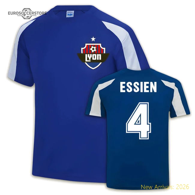 Exceptional Lyon Sports Training Match Jersey (michael Essien 4)