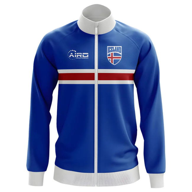 Iceland Concept Football Track Jacket (Blue) Performance