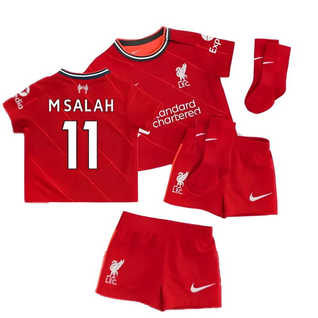 Liverpool 2021-2022 Kit (M.SALAH 11) (M.SALAH 11) | Match Day
