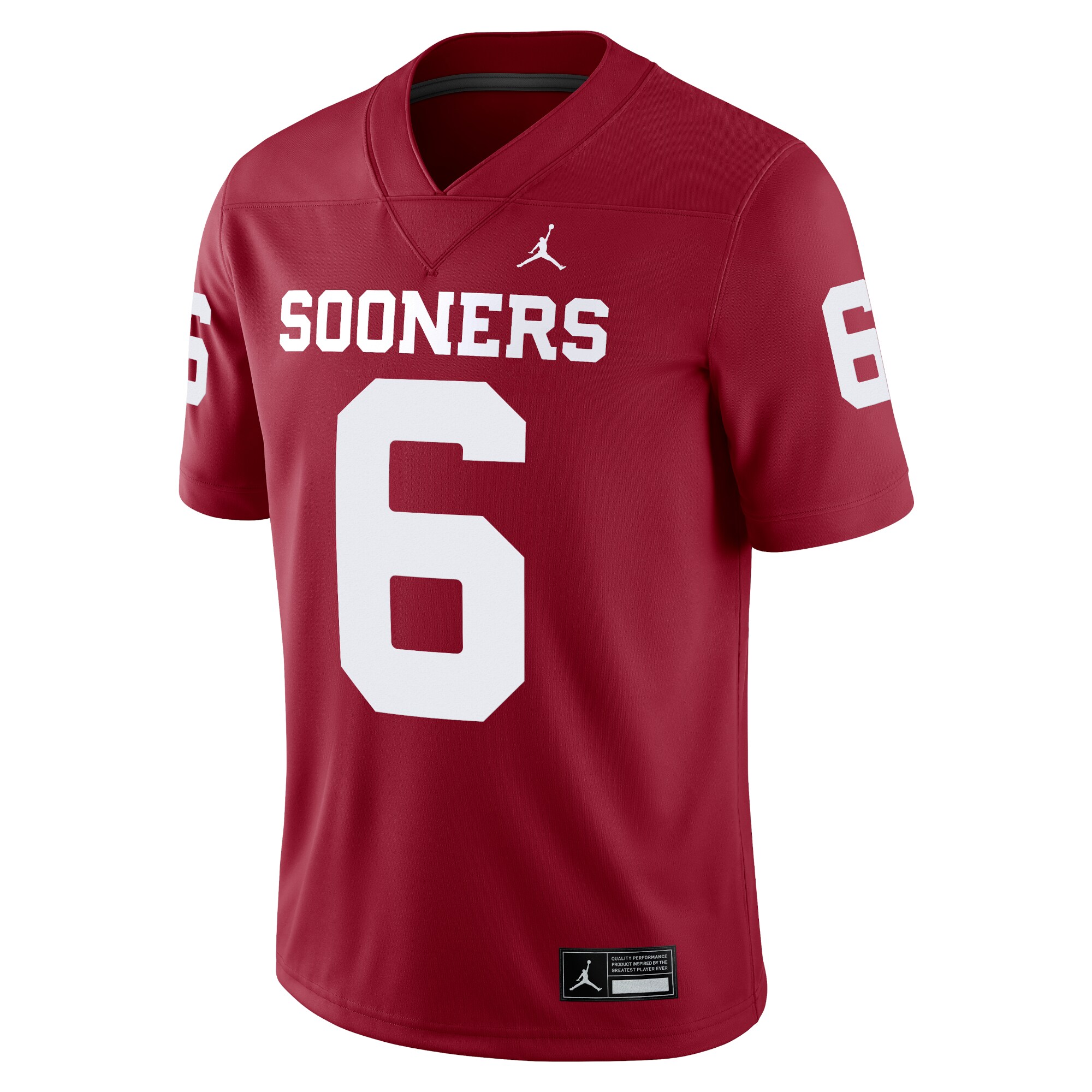 [DDG] Baker Mayfield Oklahoma Sooners Alumni Player Game Jersey - Crimson
