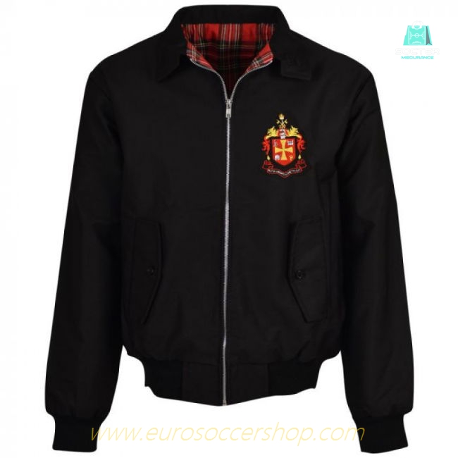 Wolverhampton Wanderers Black Harrington Jacket