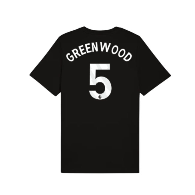 Man City 2025-20 Home Football Shirt Greenwood (5) L M S