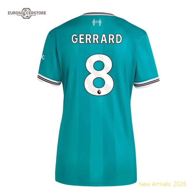 Liverpool Womens Gerrard Luxury Jersey Smart Fabric Flexible