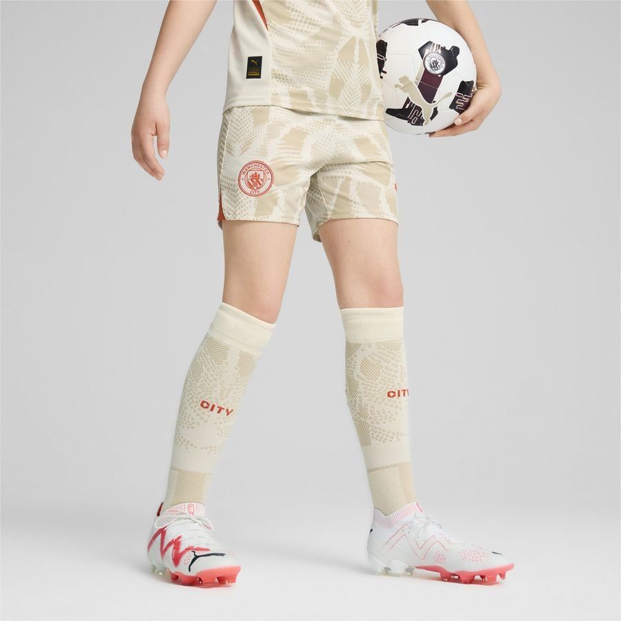 Manchester City Goalkeeper Shorts 2024/25 Kids Adidas National Team Wear
