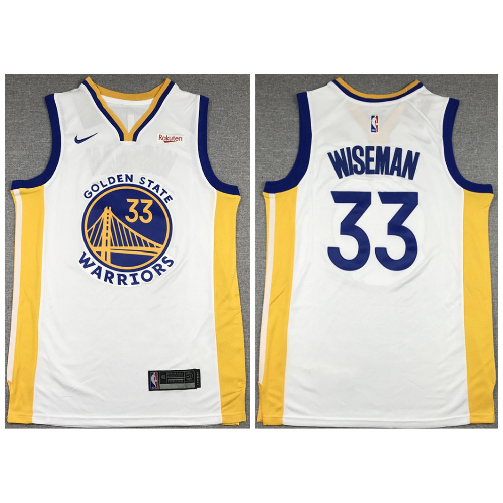 Pro Grade Golden State Warriors 33 Jersey - White - Fan Favorite