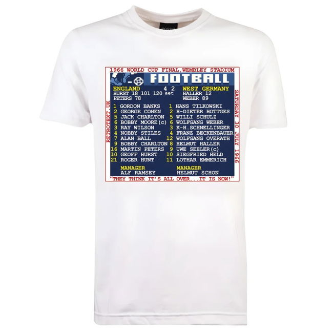 England Limited Edition Jersey 1966
