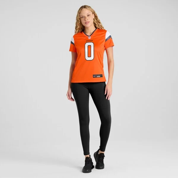None Jonathon Cooper Game Jersey - Orange | NFL Player Jersey