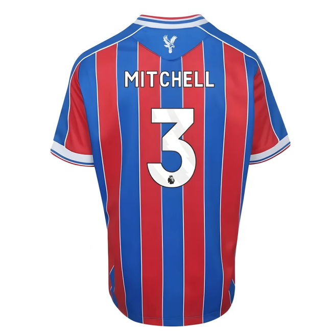 High Quality Crystal Palace 2025-2026 Home Kit (Mitchell 3) (Kids)