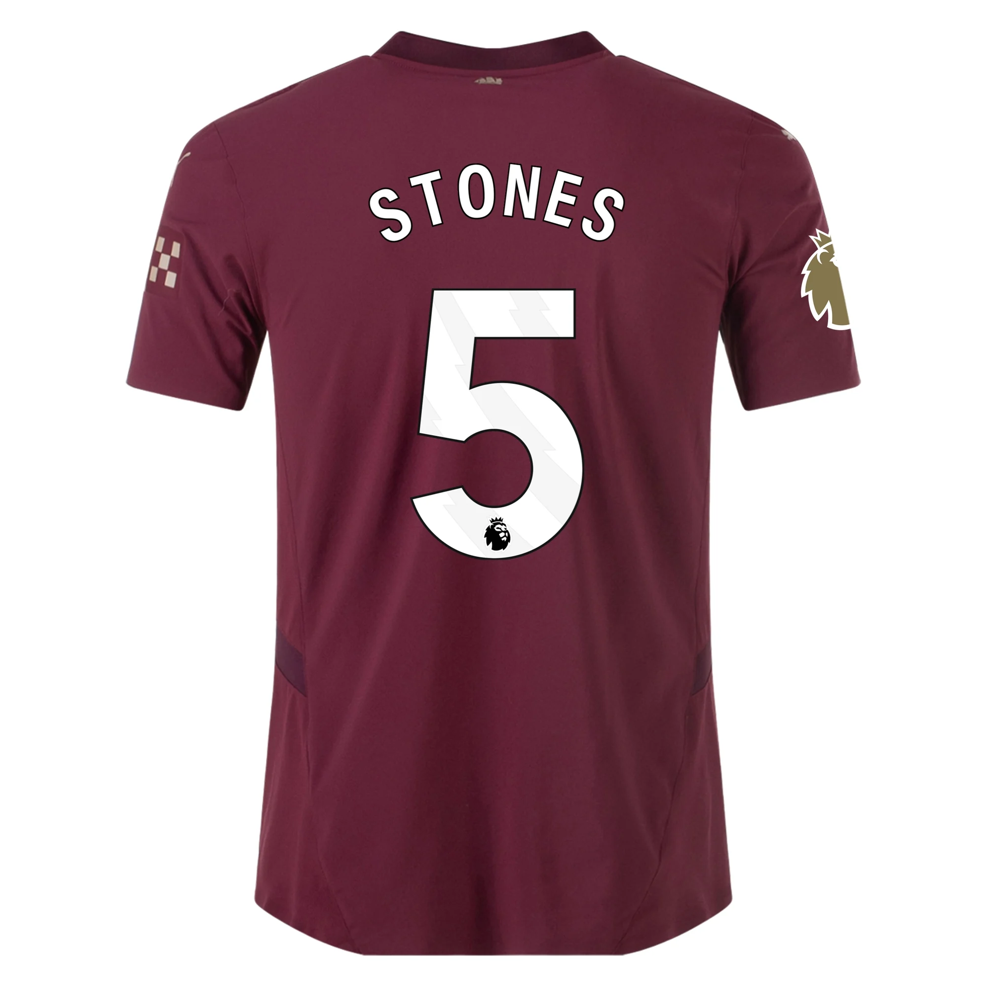Manchester City Stones 2024-2025 UCL Third Jersey – Authentic Shirt