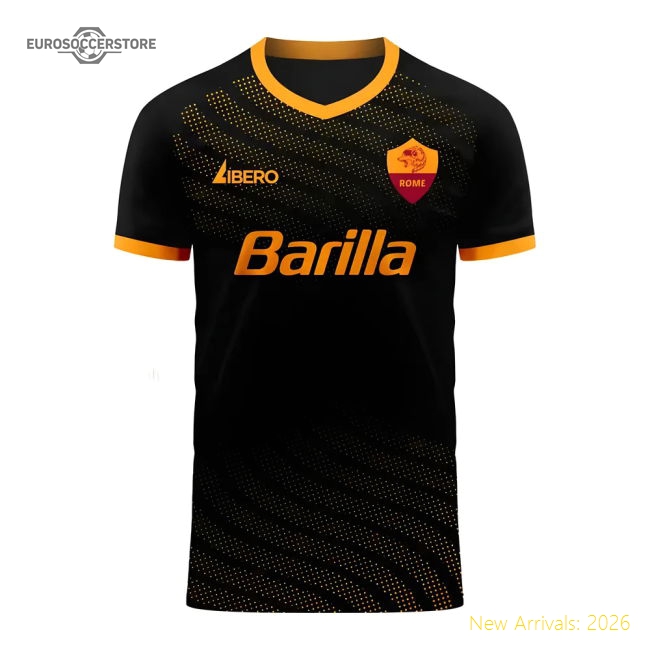 Roma 2025-2026 Fourth Concept Football Kit (Libero) - Baby