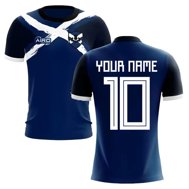 Updated Lightweight Scotland Concept Soccer Jersey