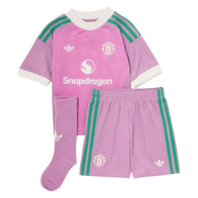 2026-2027 Man Utd Away Goalkeeper Mini Kit (Purple) (Bayindir 1)