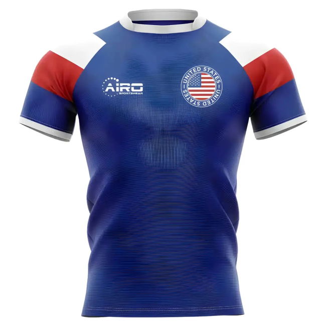 Athletic 2025-2026 United States Usa Home Concept Rugby Shirt - Baby