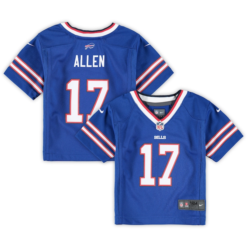 None Josh Allen Champion BUF Bills Top-Grade Jersey Football Apparel