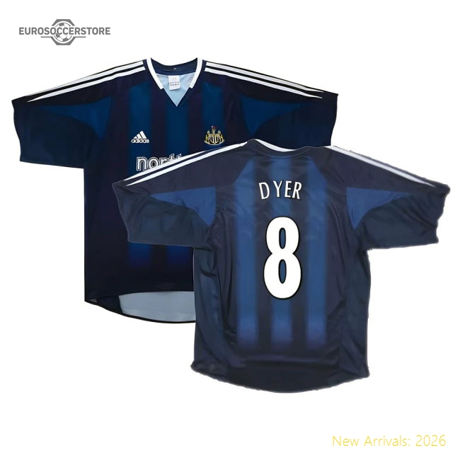 Newcastle United 2004-05 Away Shirt ((Excellent) S) (Dyer 8)
