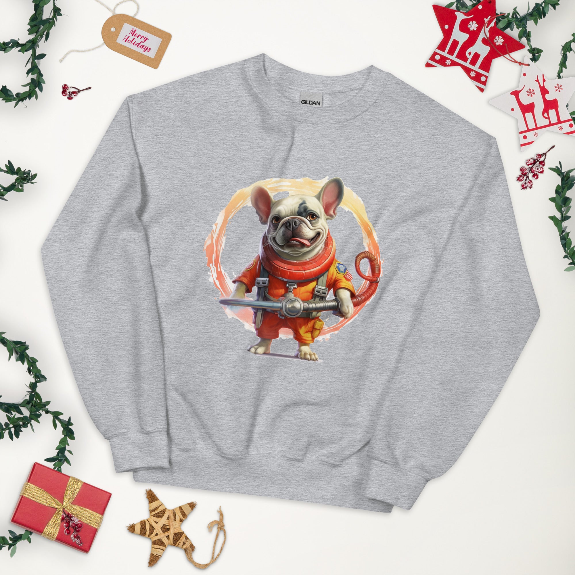 Lifestyle-Driven Neurofire - French Bulldog Firefighter Inspired Crew...