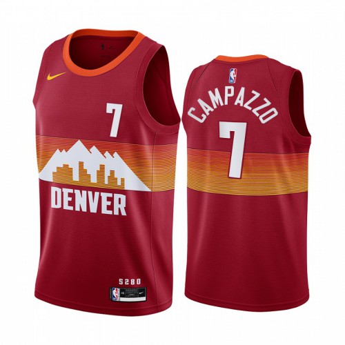 Nike Nuggets Red Denver Nuggets #7 Jersey - Cost-Effective Quality