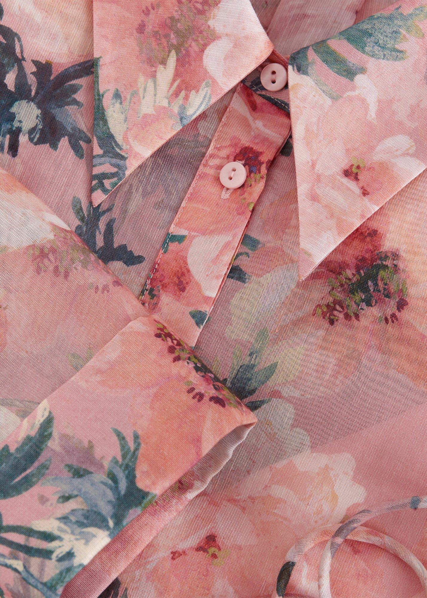 Petite Anabella Floral Shirt Dress