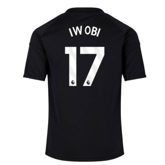Authentic 2025-2026 Fulham Third Shirt (kids) (iwobi 17) - Premium