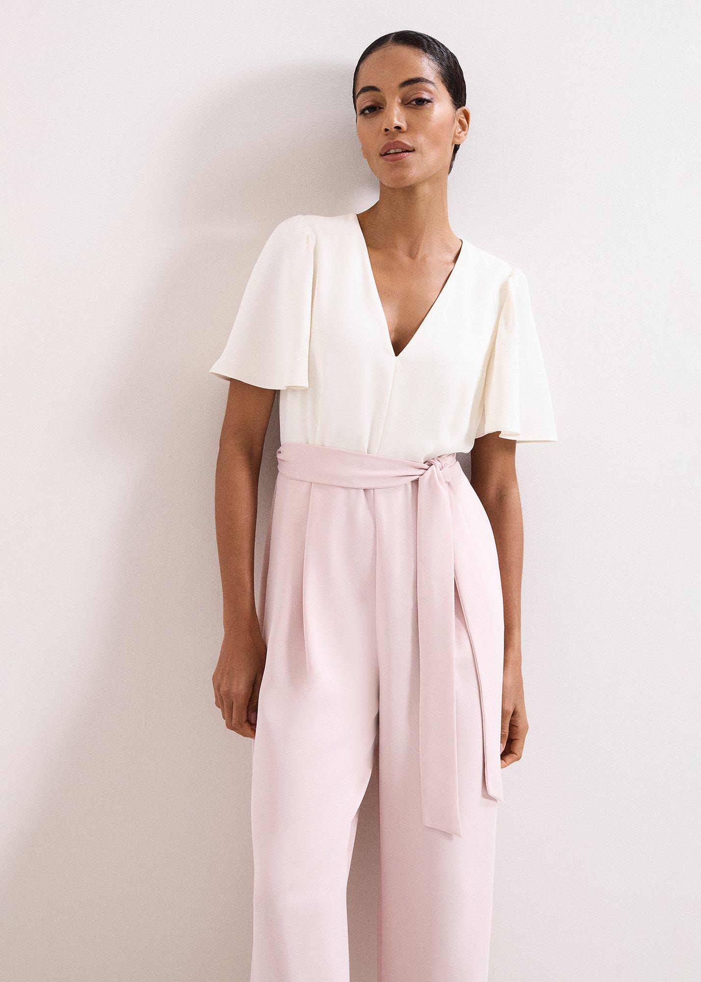 Petite Kallie Short Sleeve Jumpsuit
