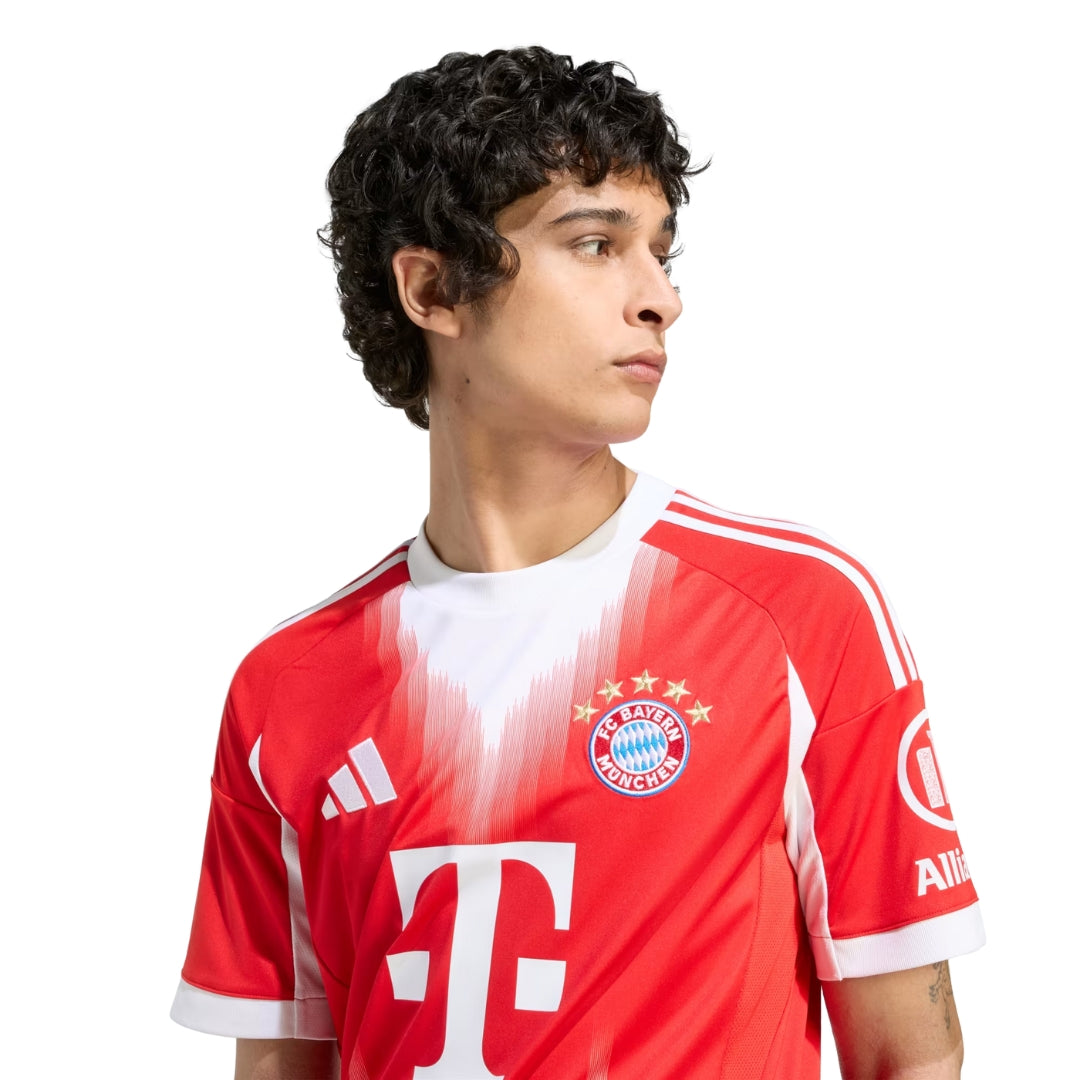 Bayern Munich Munich 2025-2026 Bun Home Jersey – Authentic Shirt