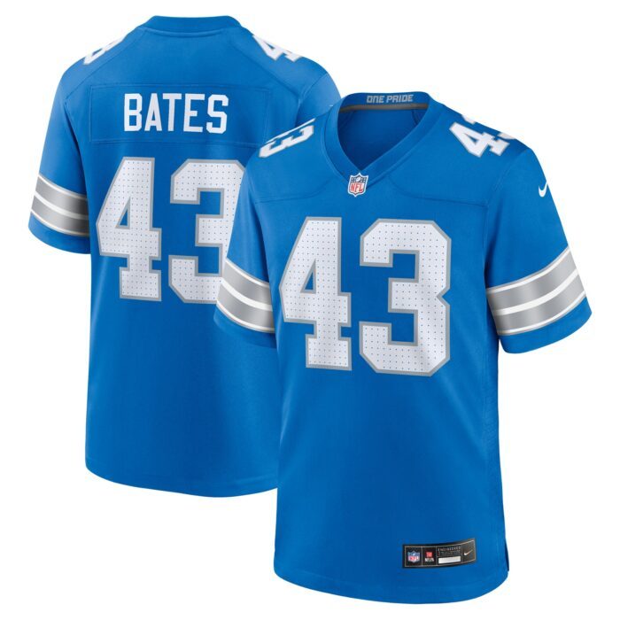 None Men's DET Lions Victory Affordable Jersey Game Day Wear
