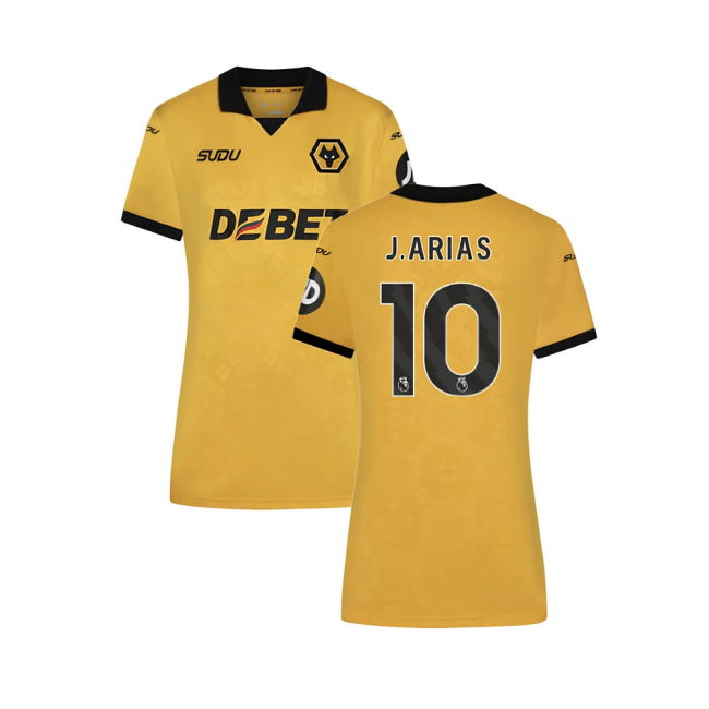 Popular 2025-2026 Wolves Home Stretchable - Retro Jersey Womens A#759