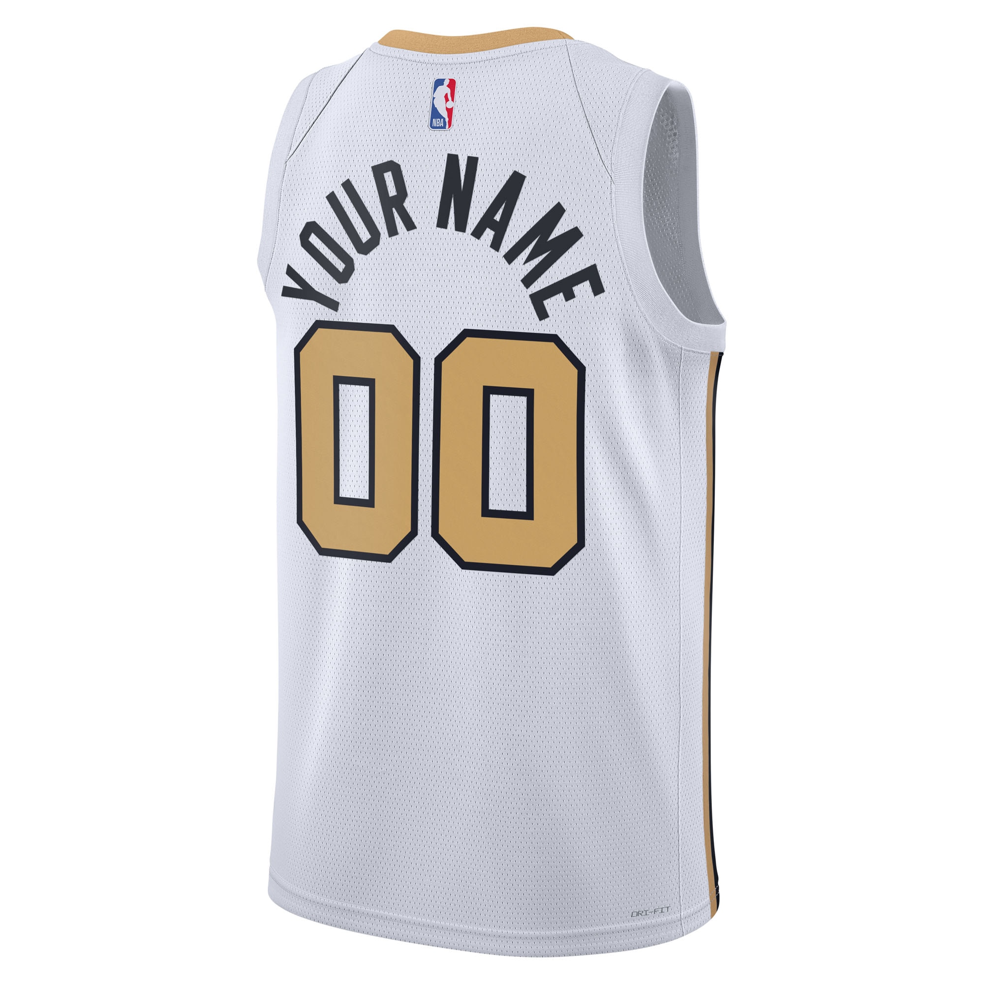 [LK] Boston Celtics Unisex 2025/26 City Edition Swingman Custom Jersey - White
