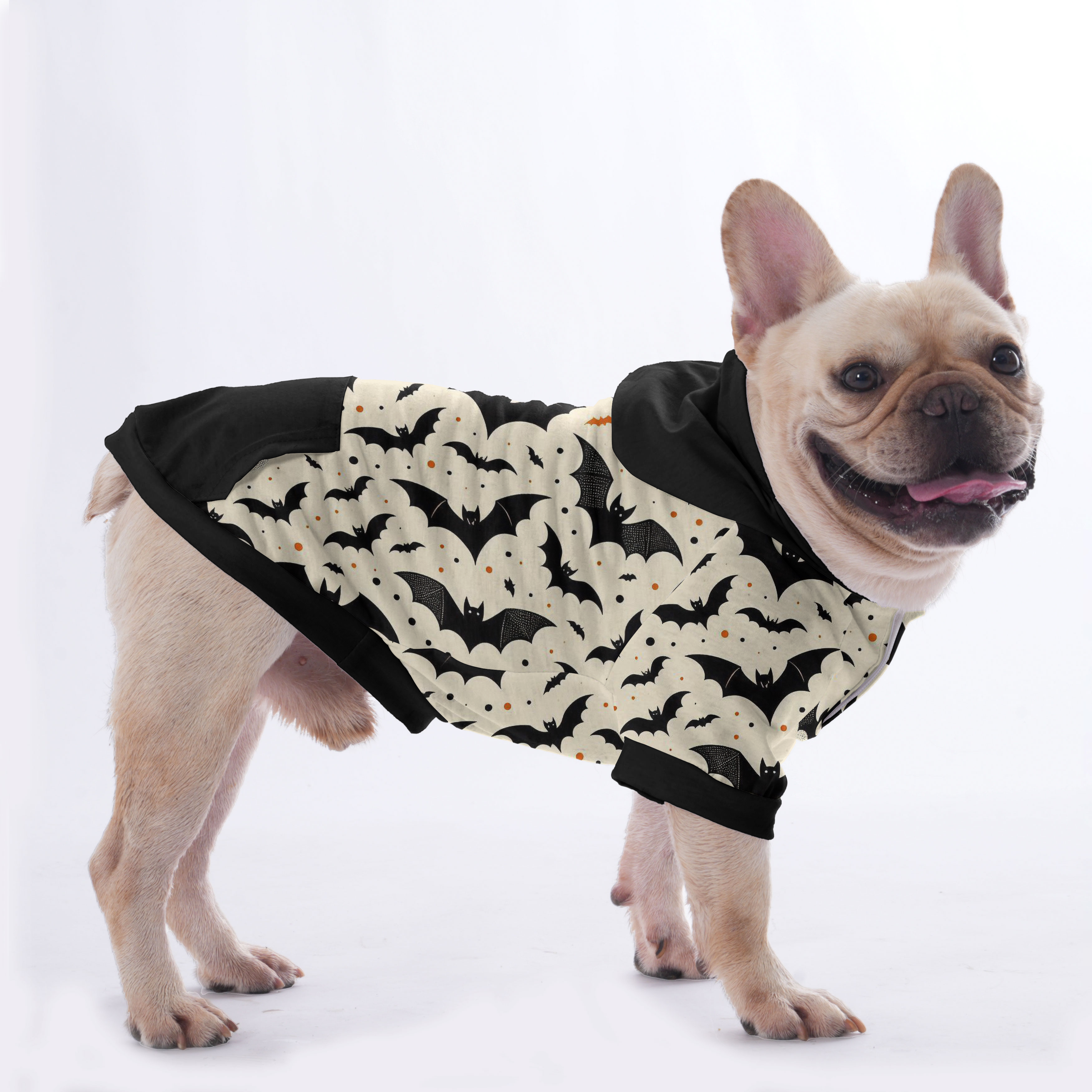 Everyday The Bat - Halloween Hoodies For French Bulldog | Frenchie Sh...