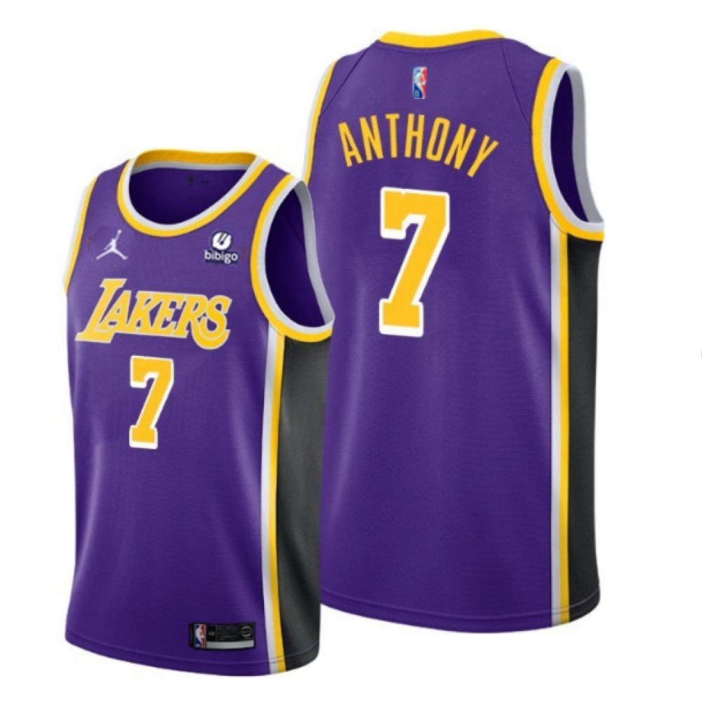 7 Los Angeles Lakers Purple Jersey - - NBA Collection