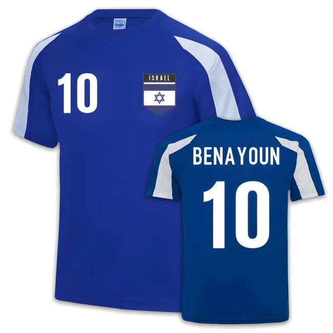 Israel Sports Training Jersey (Benayoun 10) Official Quality