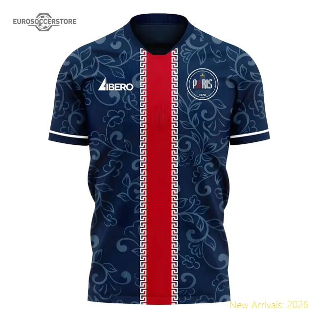 Premium Paris 2025-2026 Home Concept Football Kit (Libero)