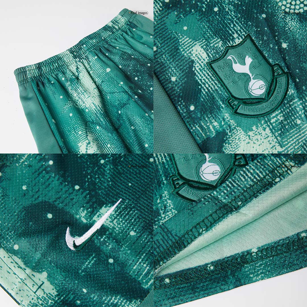 Kid's Tottenham Hotspur Third Away Soccer Jersey Kit(Jersey+Shorts) 20